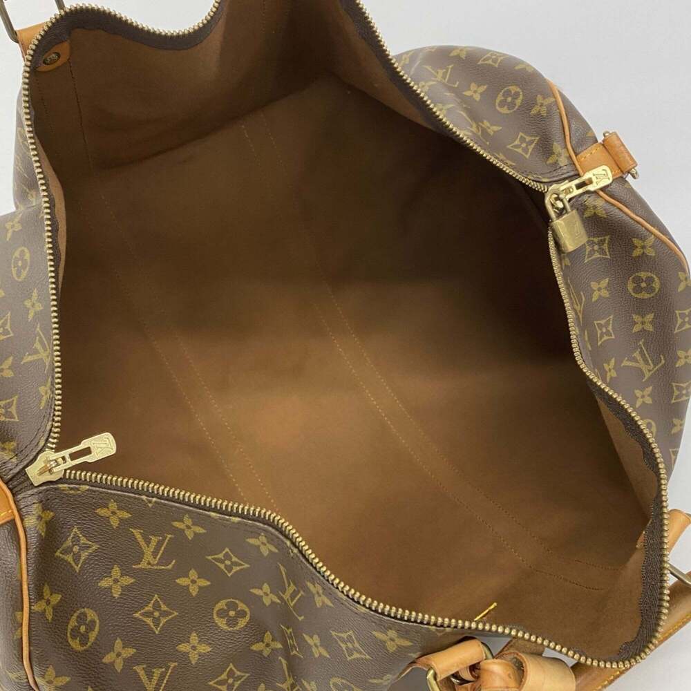 LOUIS VUITTON Brown Monogram Boston Bag - Picture 4 of 11